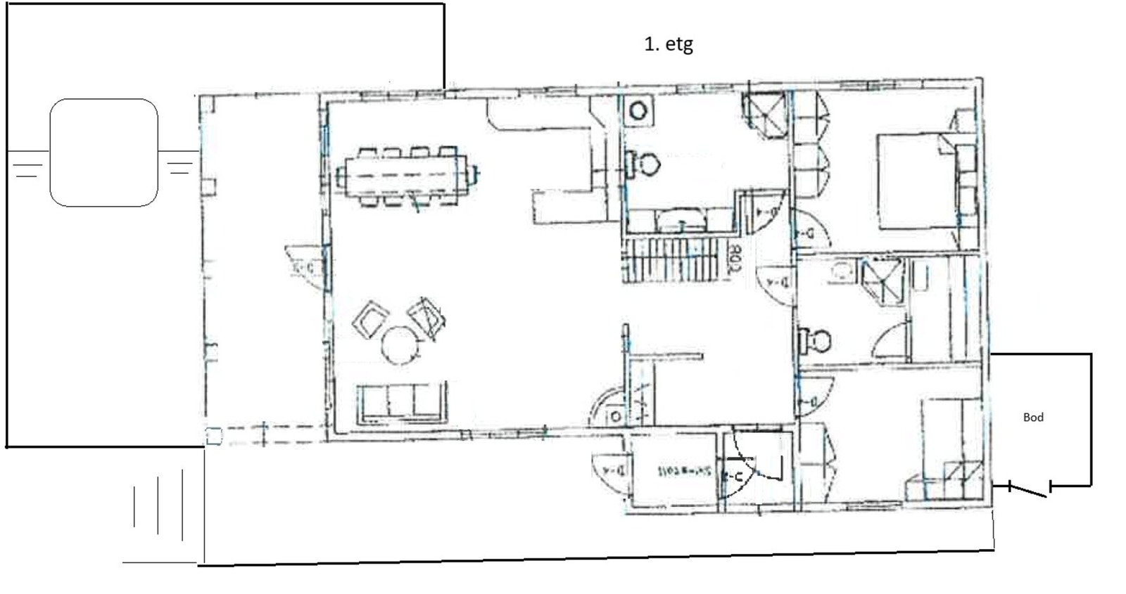 Plantegning til illustrativt formålv Galleribilde