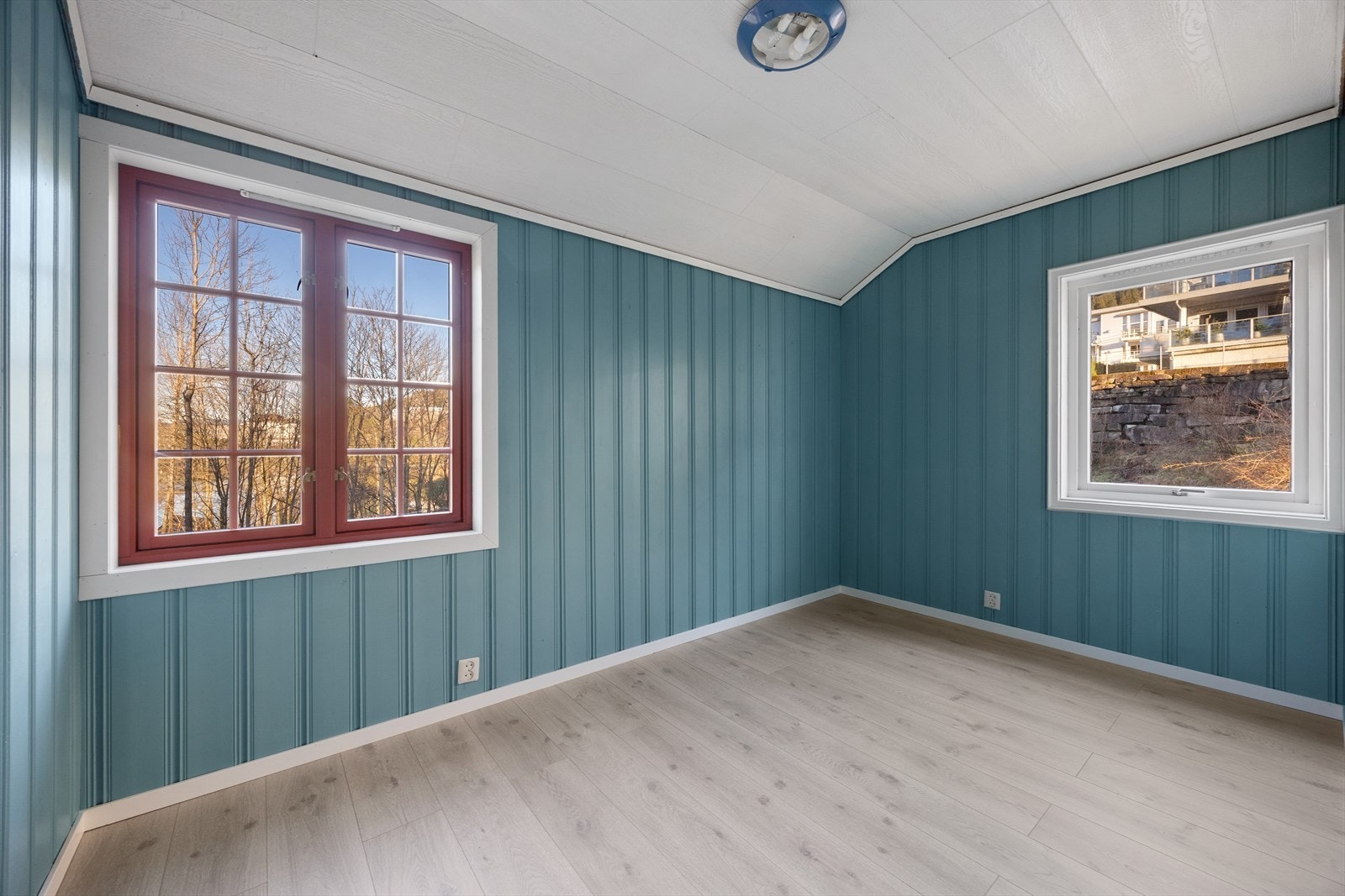 Soverommene har plass til standard soveromsinnredning. Galleribilde