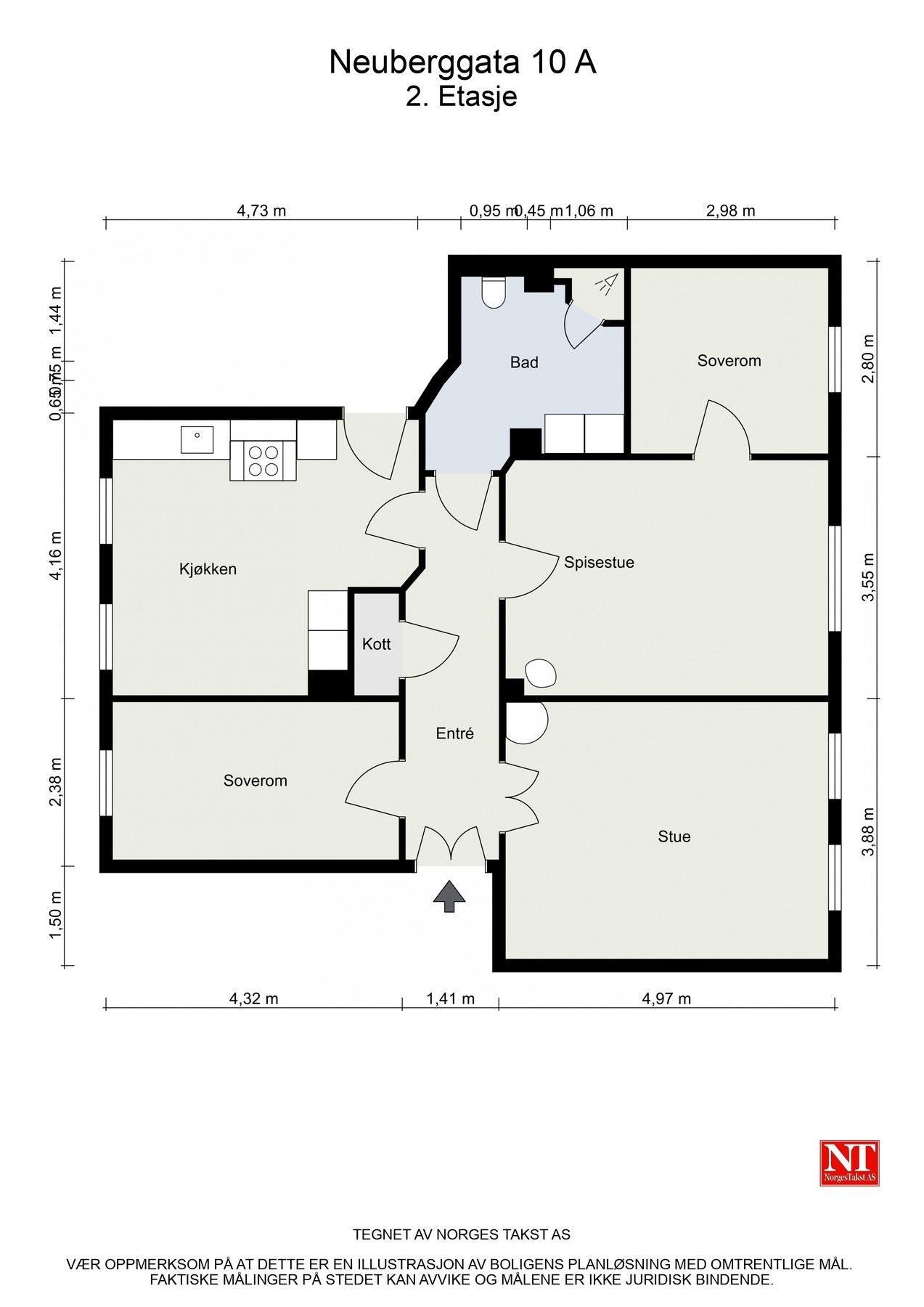 Plantegning. Galleribilde