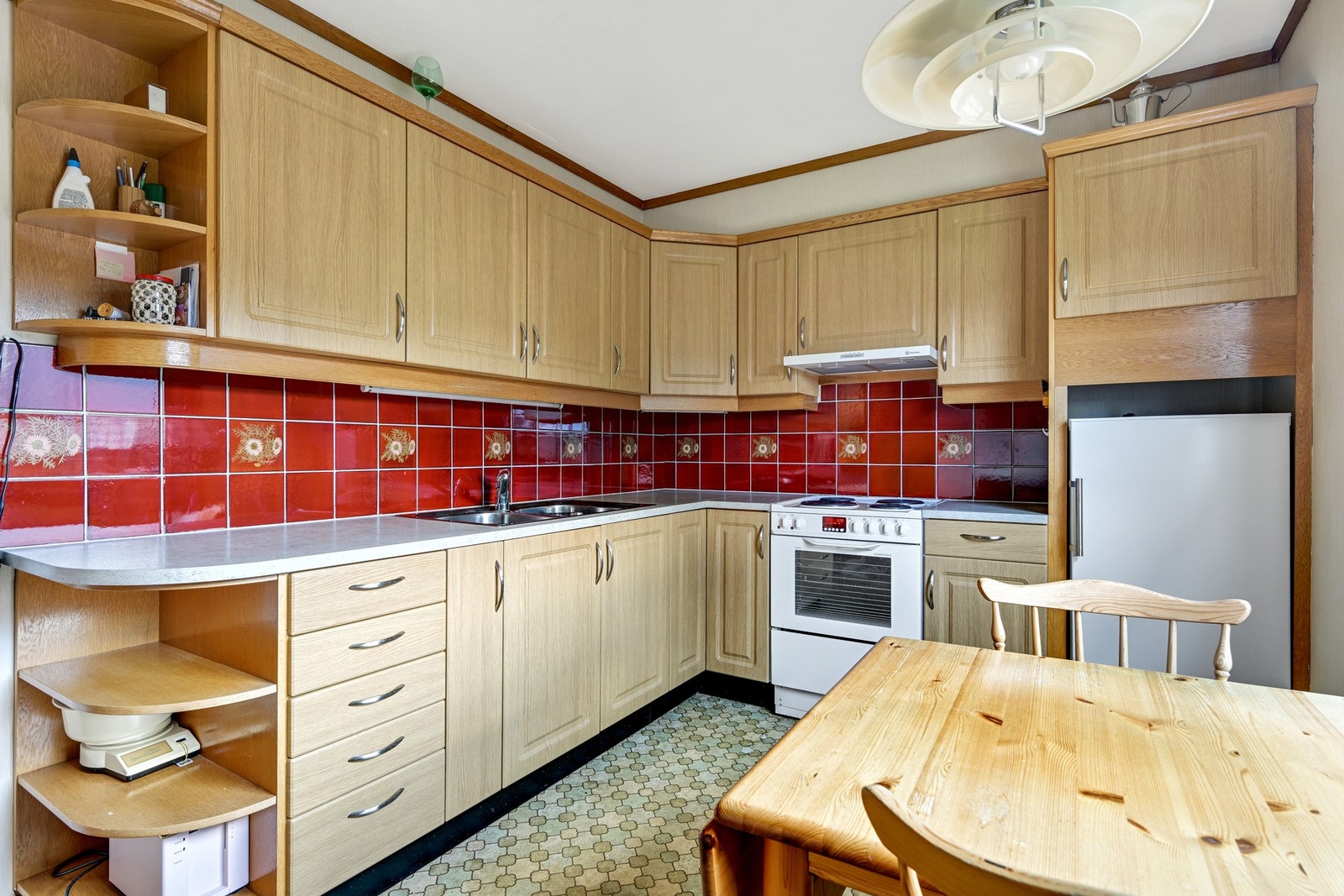 Pene fronter på kjøkkenet Galleribilde