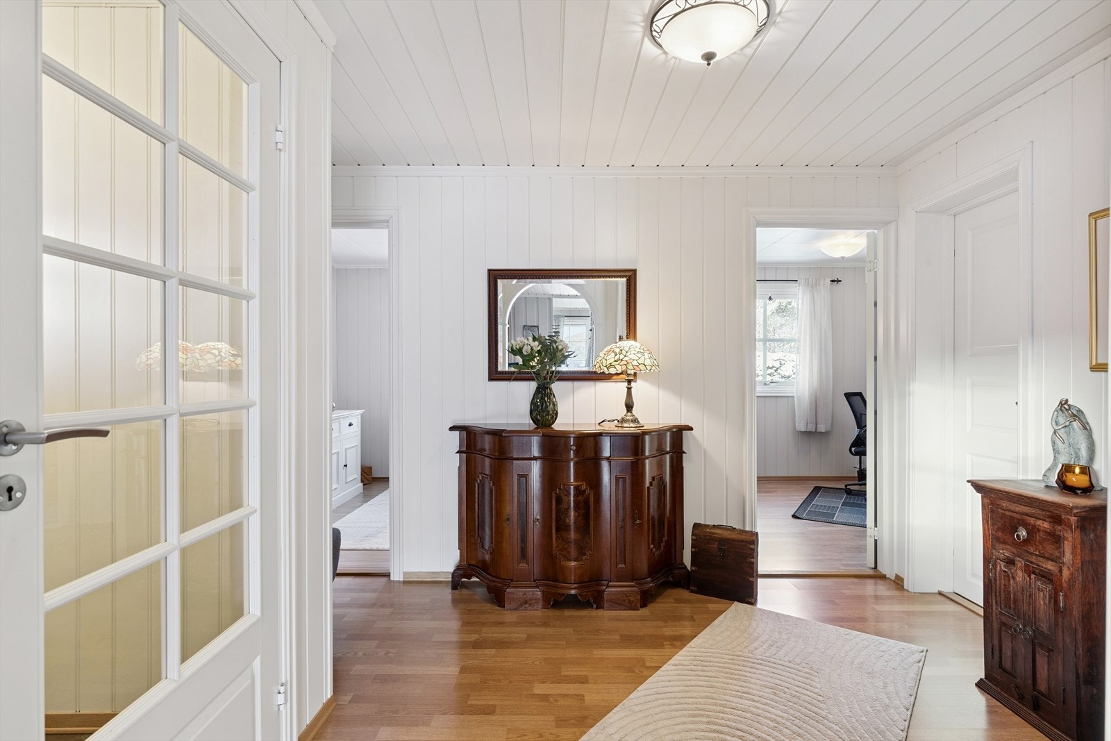 Huset fremstår velholdt og med en lun og koselig atmosfære. Galleribilde