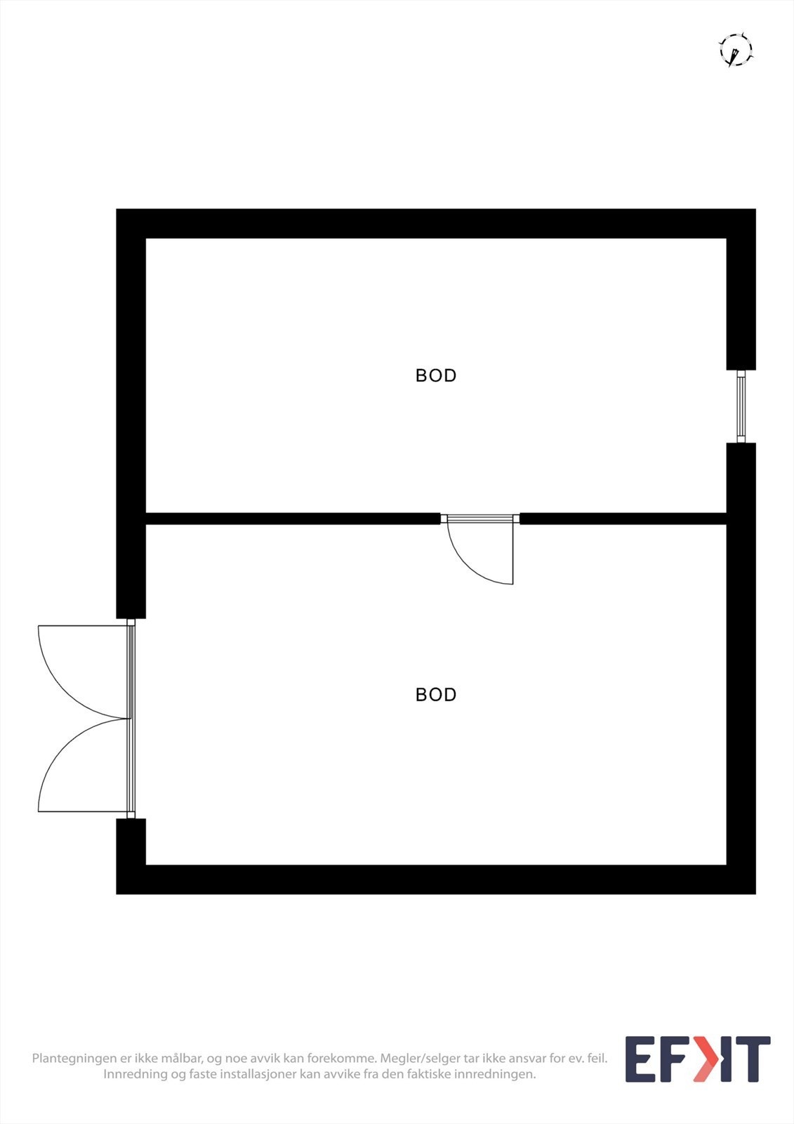 Plantegning kjeller Galleribilde