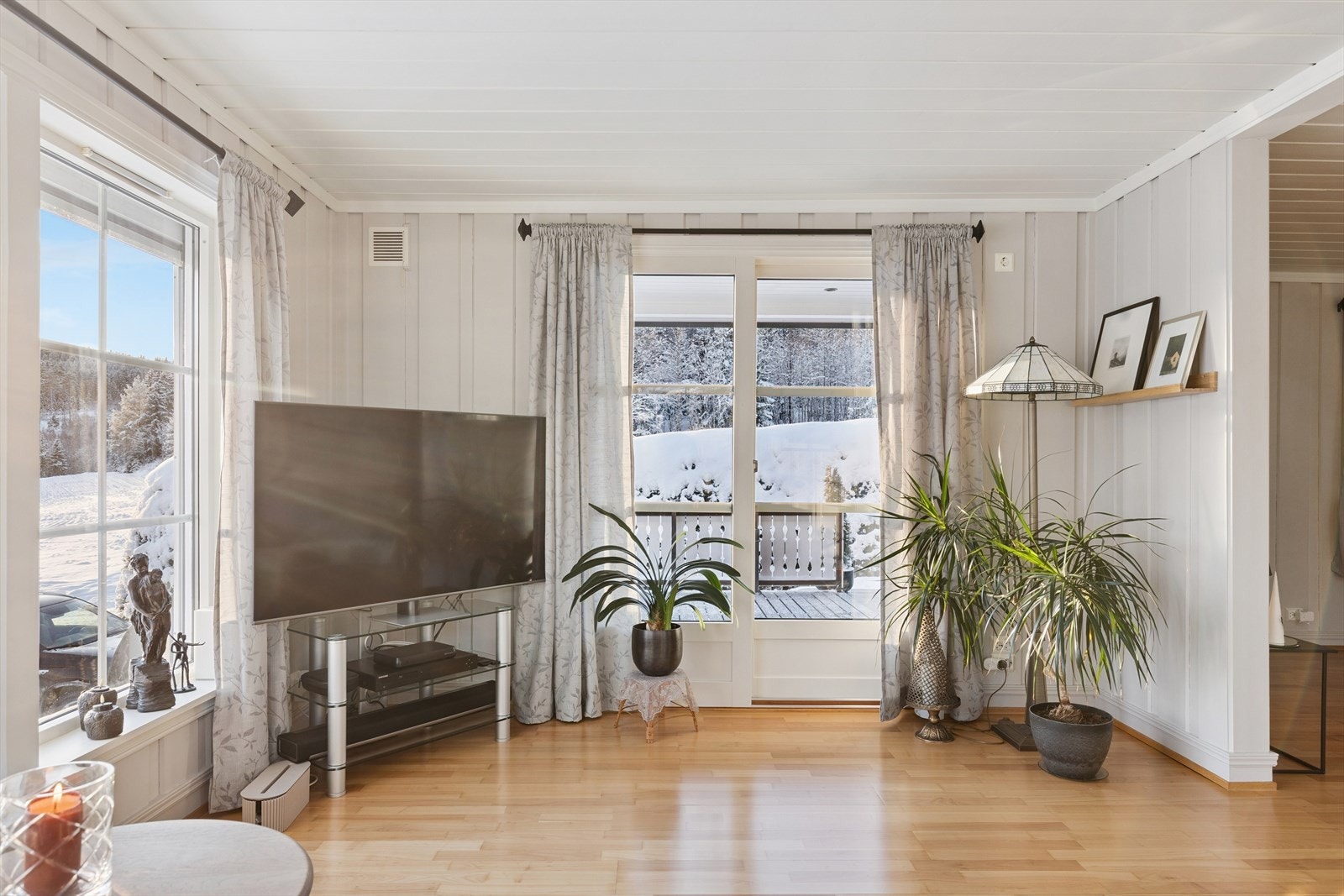 Det er adkomst til terrassen. Galleribilde