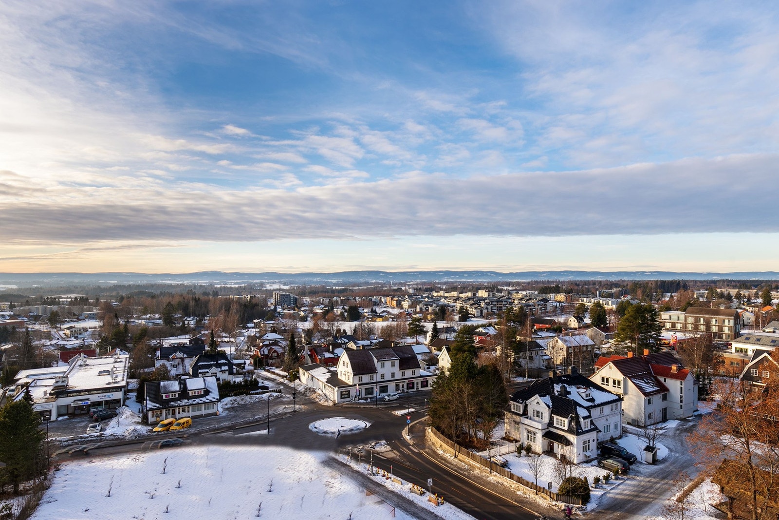 Herfra har man flott utsikt over nærområdet. Galleribilde