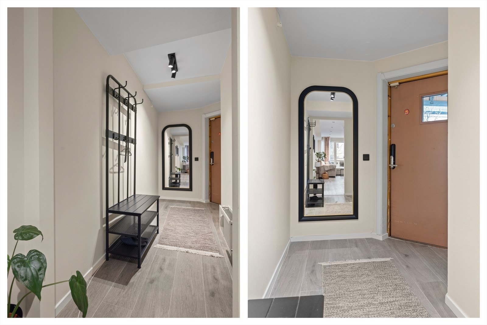 Automatsikringer med skap i entre. Galleribilde