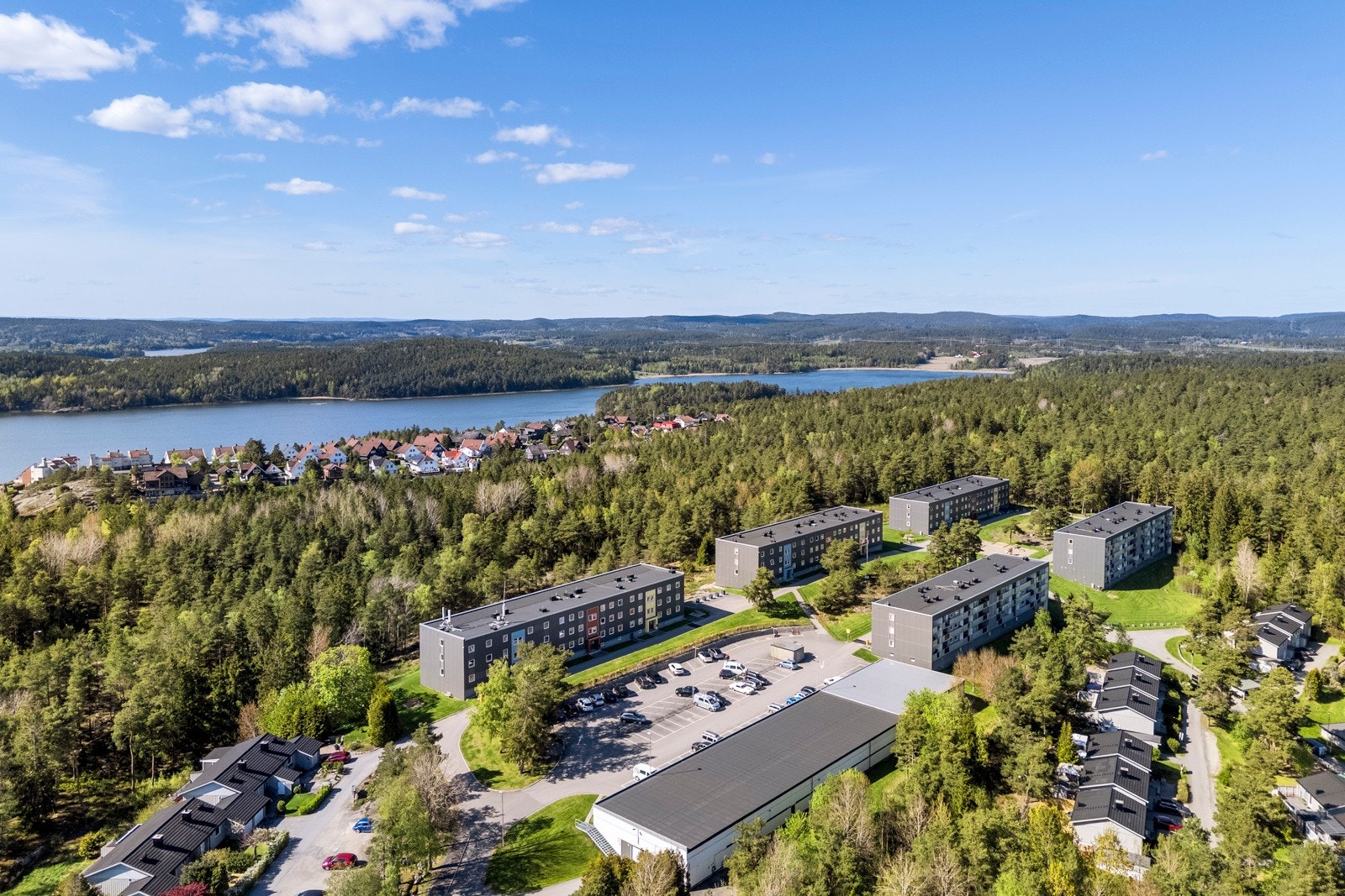 Dronefoto Galleribilde