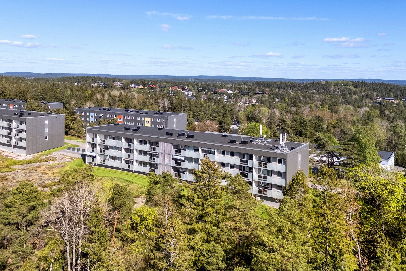 Dronefoto Galleribilde