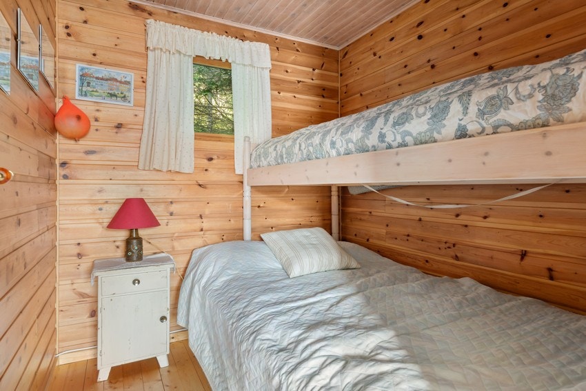 Soverom 1 har fastmonterte køyesenger. Galleribilde