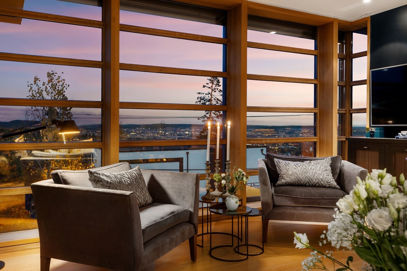 Fantastisk utsikt fra stuen. Galleribilde