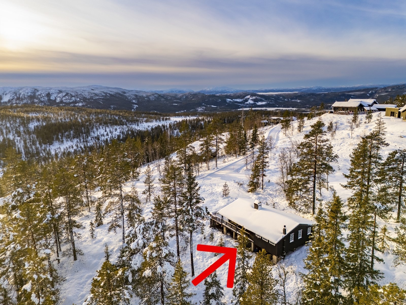 Velkommen til den idylliske plassen i Fanterusta 21. Galleribilde