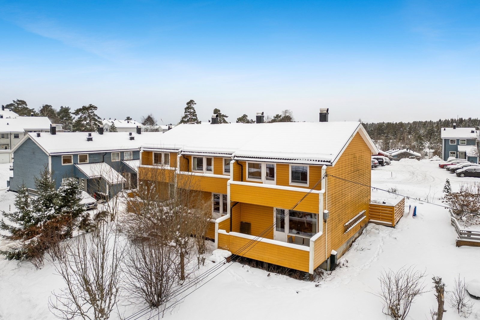 Her har man en ettertraktet beliggenhet på enden, i et familievennlig og populært område. Galleribilde