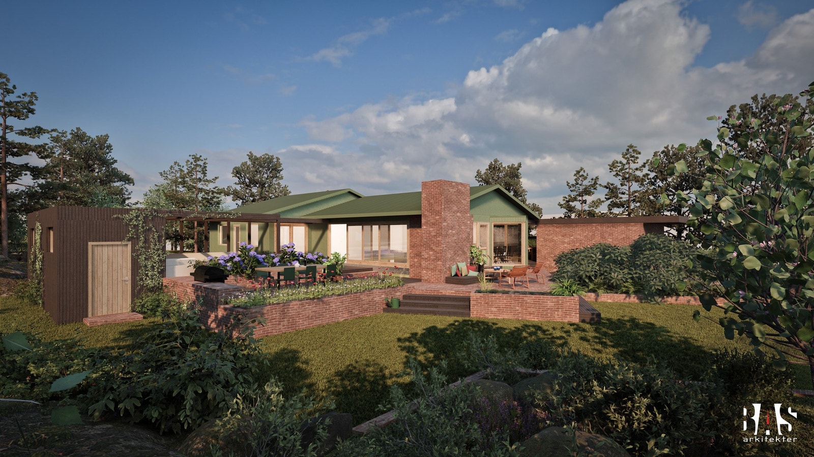 Illustrasjonsbilde i 3d, ment som inspirasjon. Galleribilde