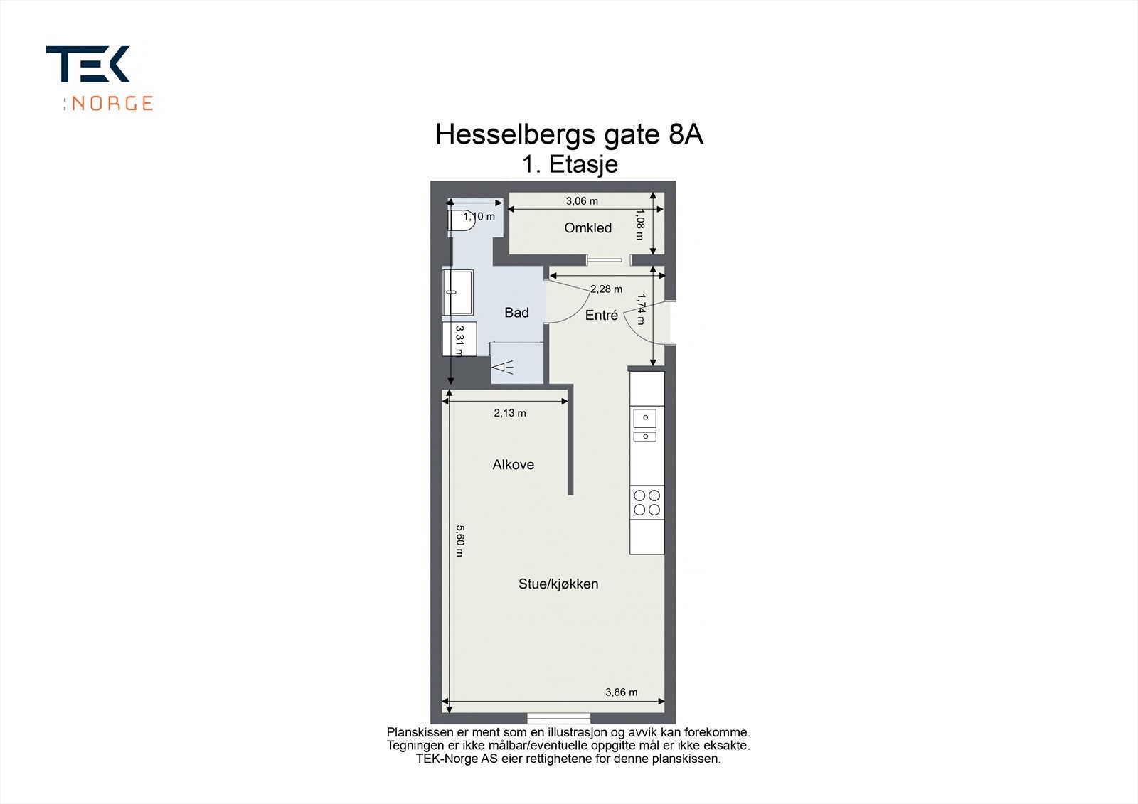 Plantegning. Galleribilde