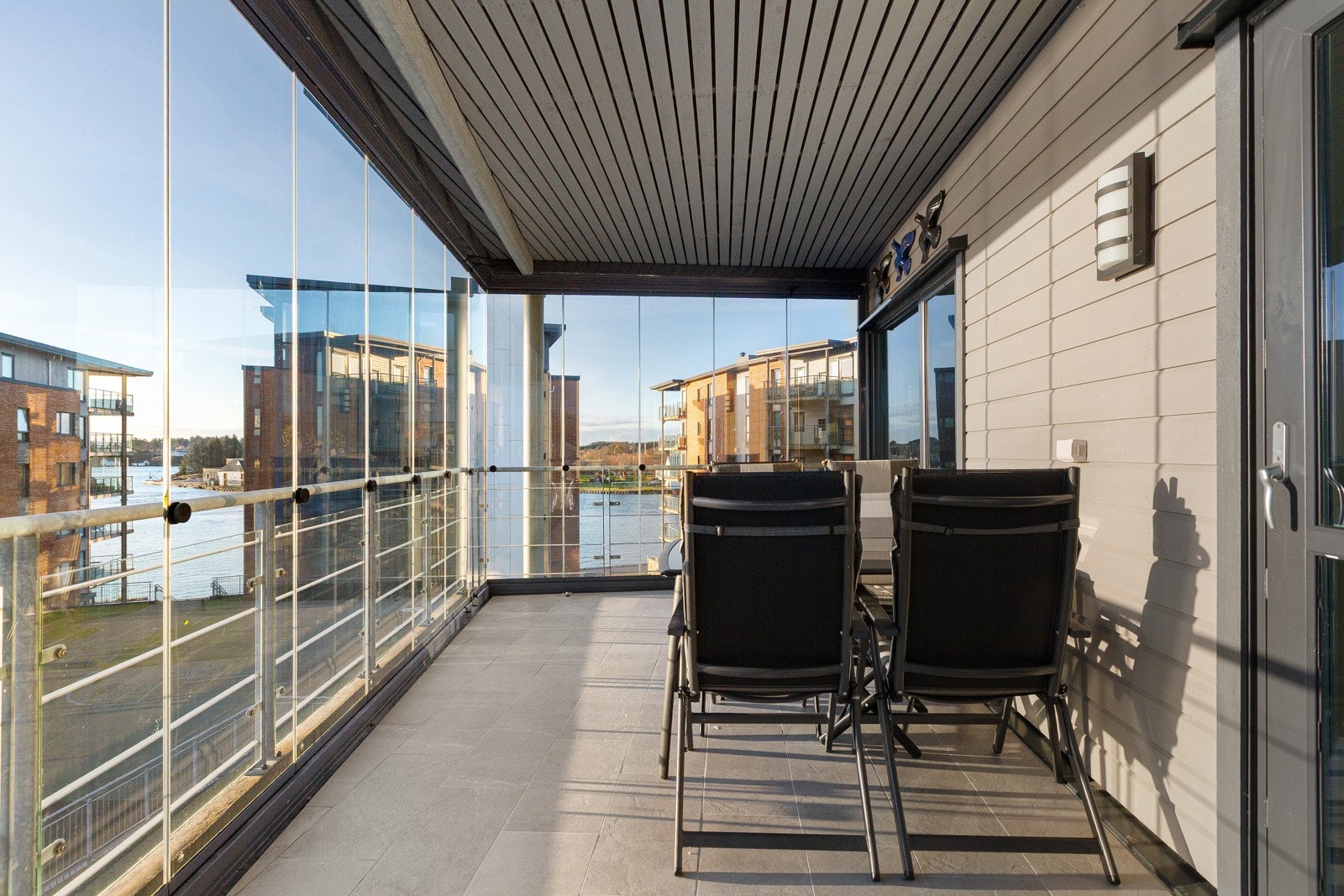 Her kan du nyte solrike dager rett utenfor døren din. Galleribilde