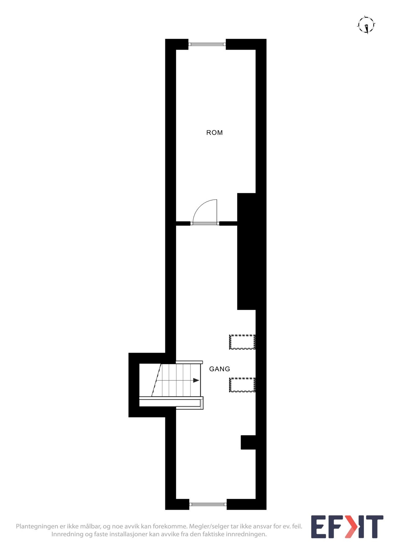 Nå tar vi turen opp på loftet. Galleribilde