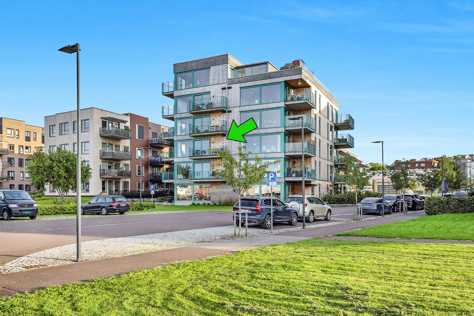 Fordelaktig beliggenhet mot havet og med balkonger på to sider. Fotograf: Arunas Zabulionis/ Aronasphoto. Galleribilde