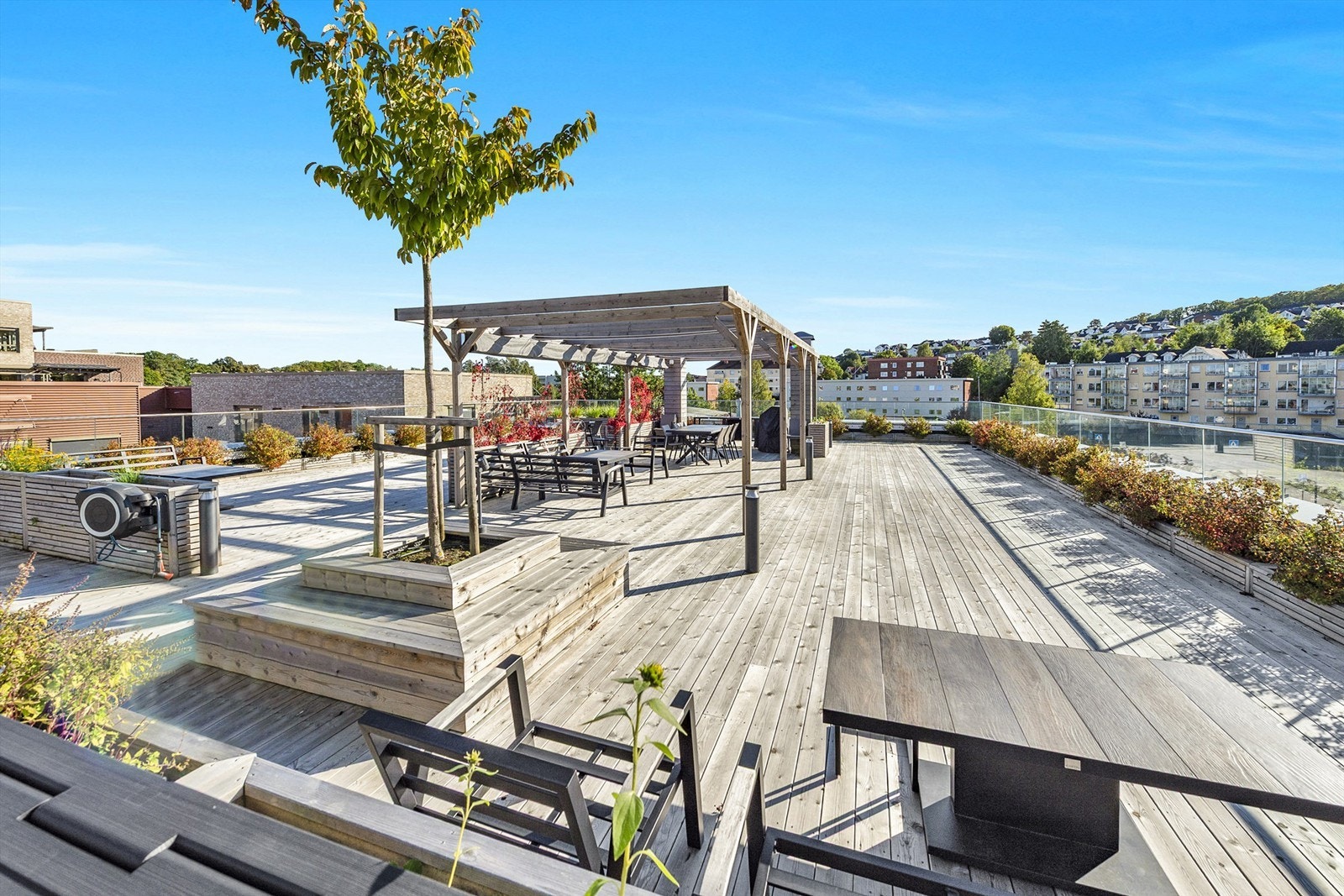Felles takterrasse Galleribilde