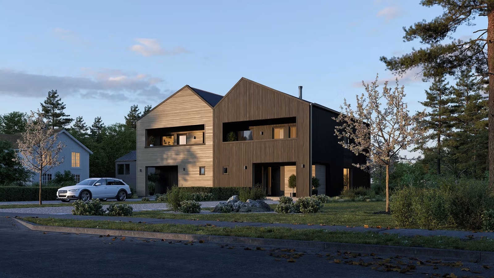 Sandnes - en moderne tomannsbolig Galleribilde