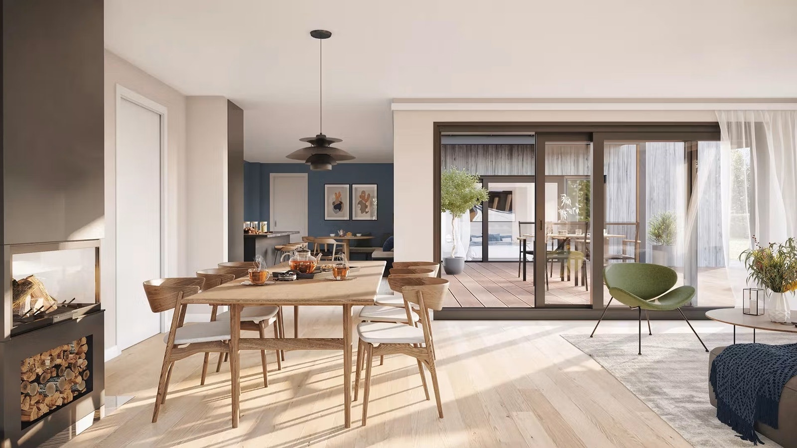 Høvik 2, illustrert Galleribilde