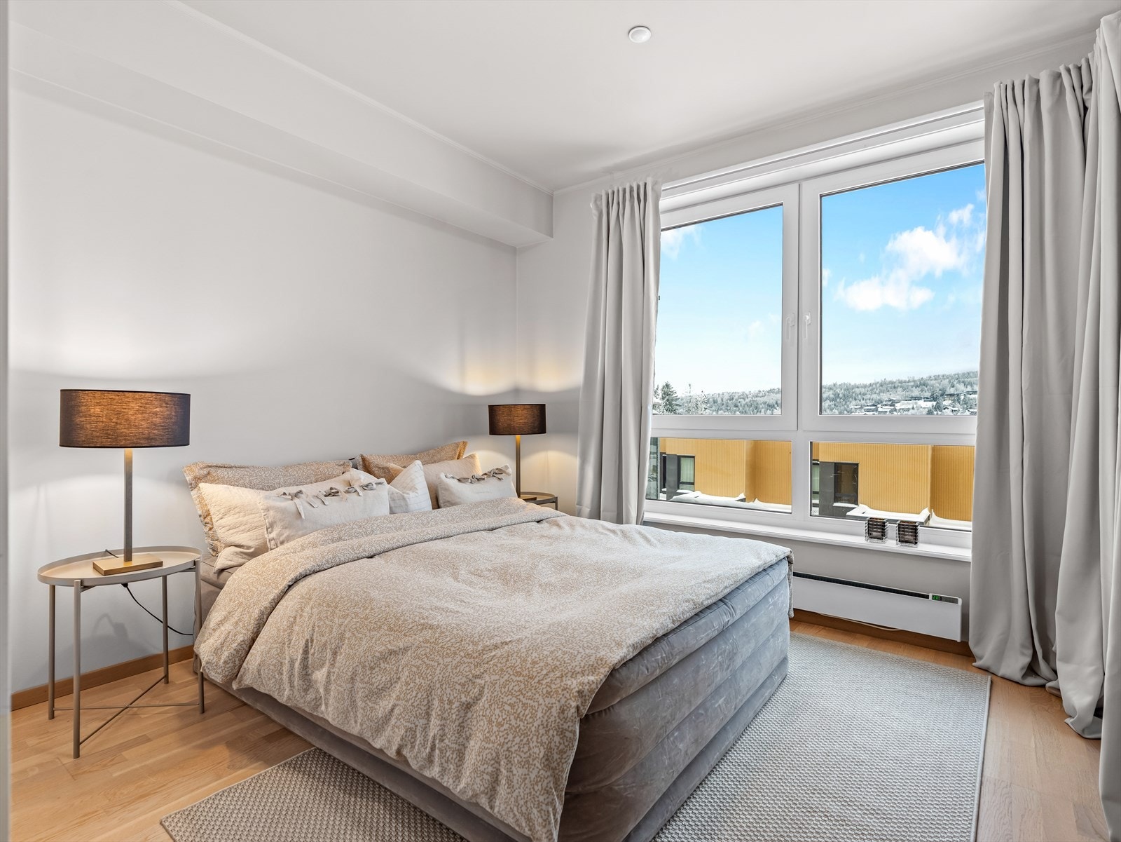 Boligen har ett godt soverom. Galleribilde