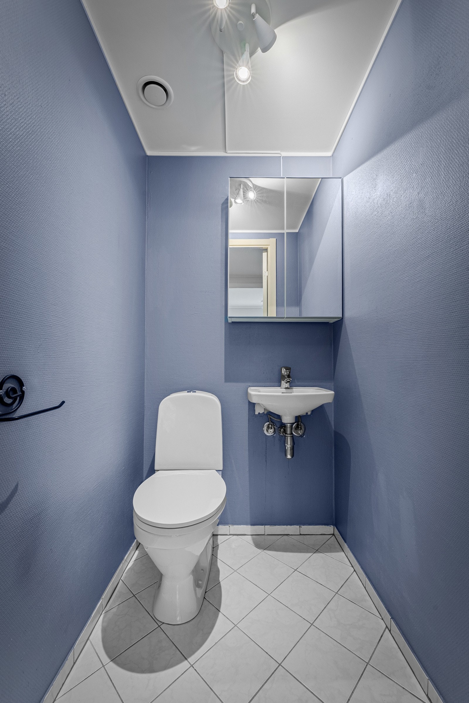 Praktisk eget wc-rom Galleribilde