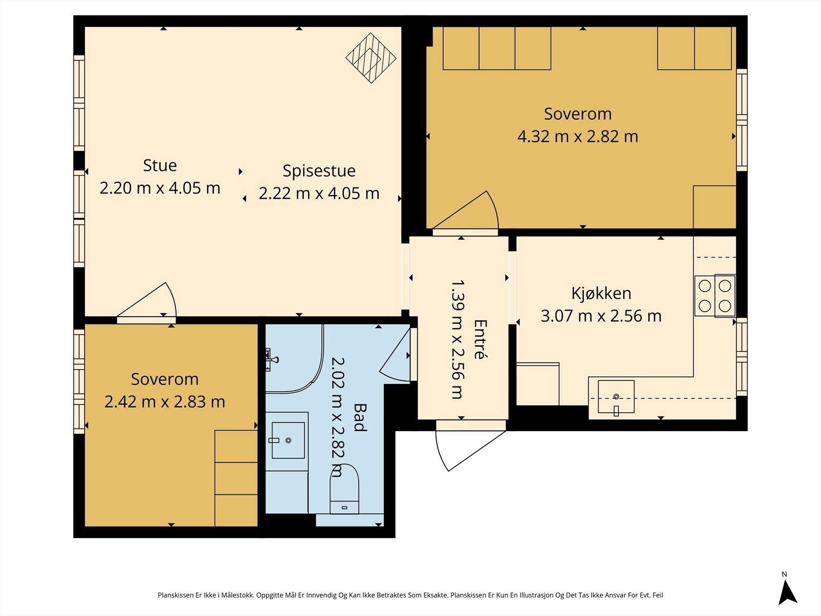 Plantegning. Galleribilde