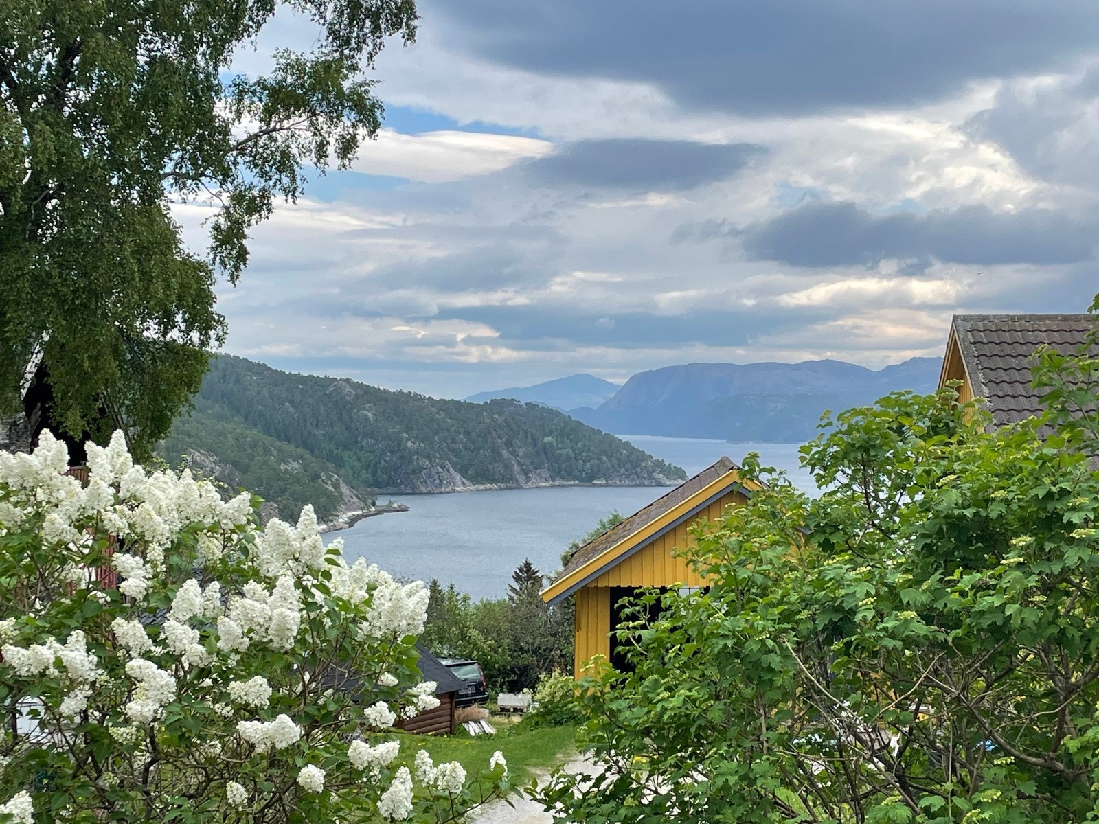 Utsikt utover Kolvereidvågen Galleribilde