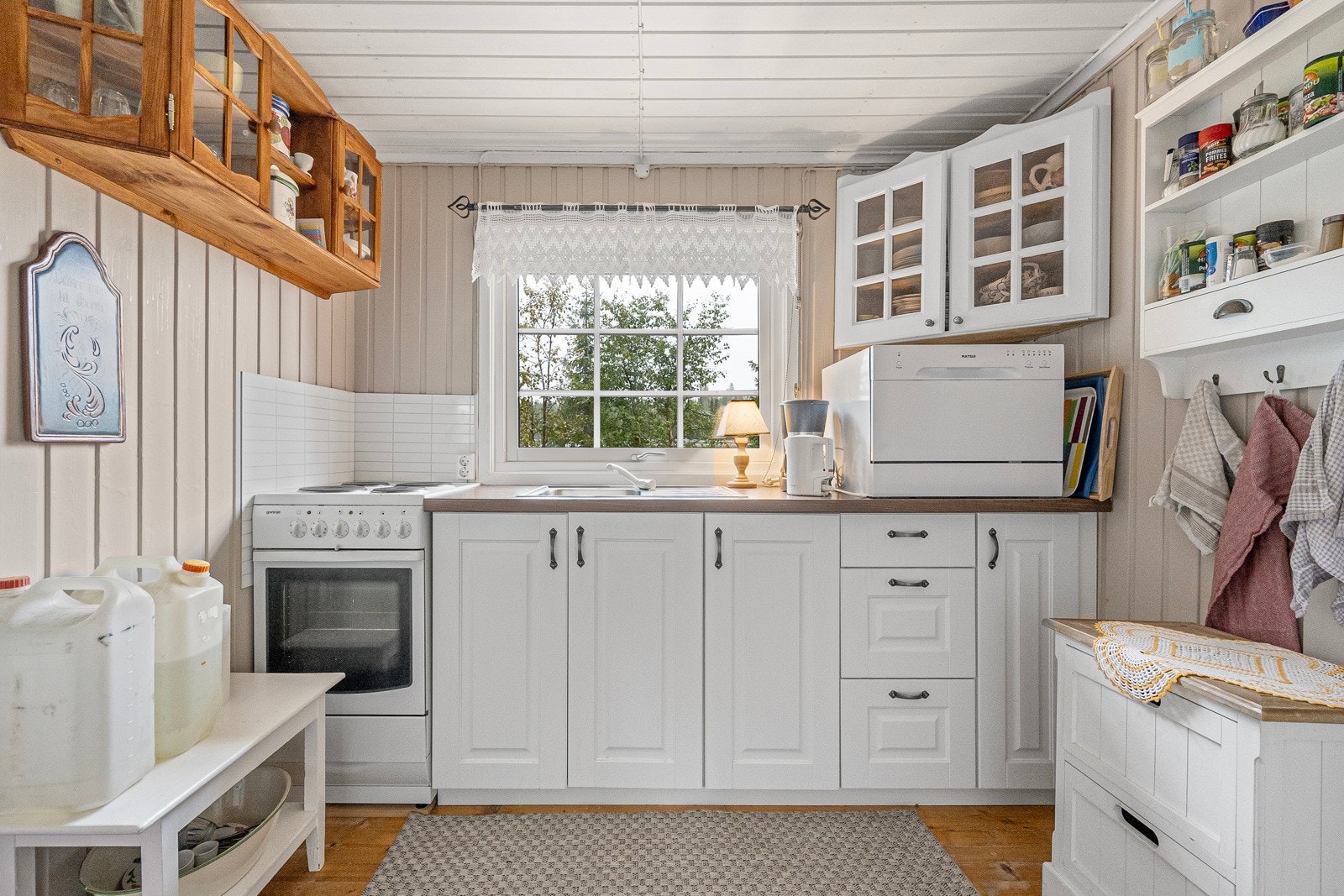 Koselig kjøkken. Galleribilde