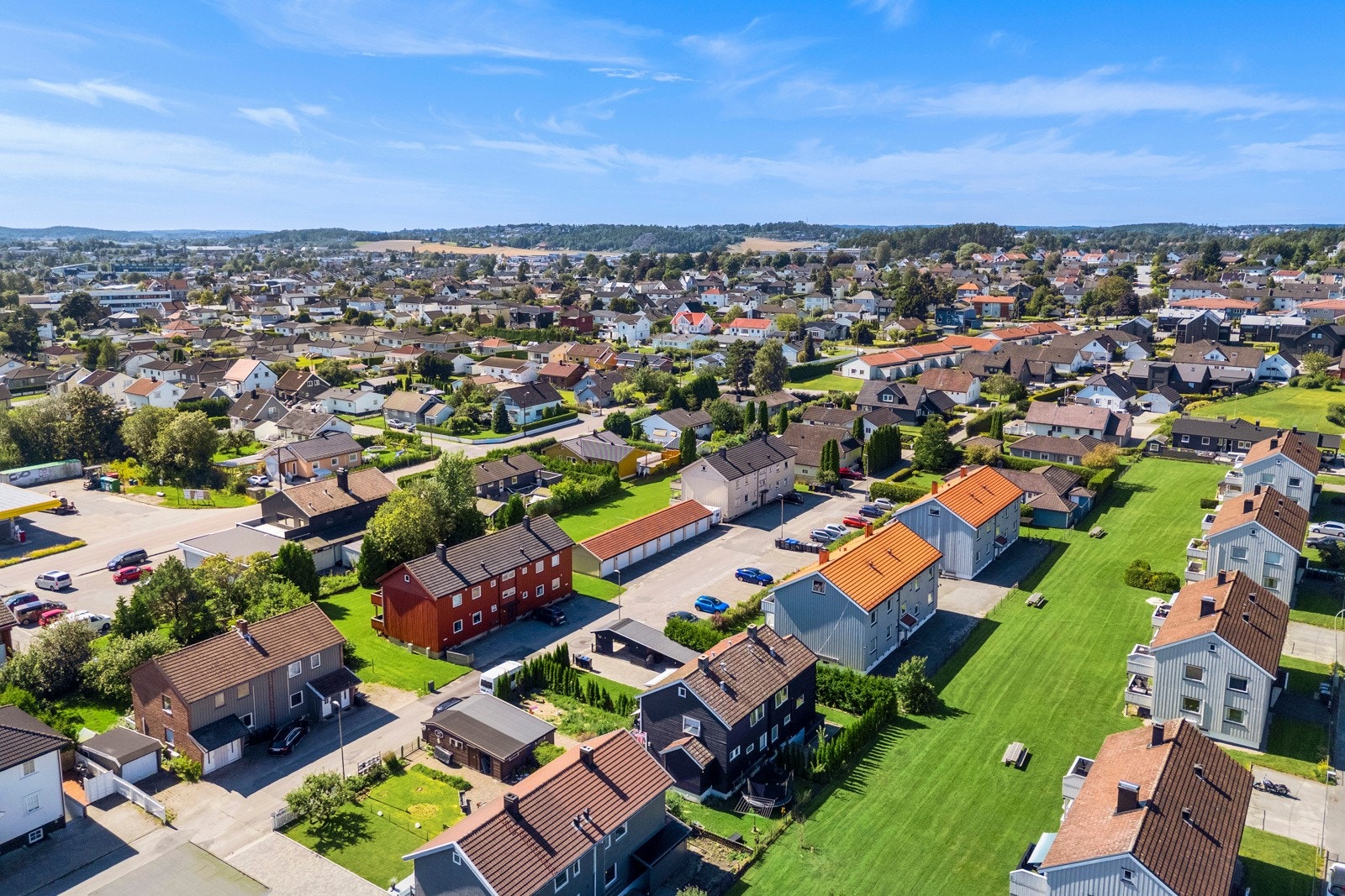 Populært boligområde på Kurland Galleribilde