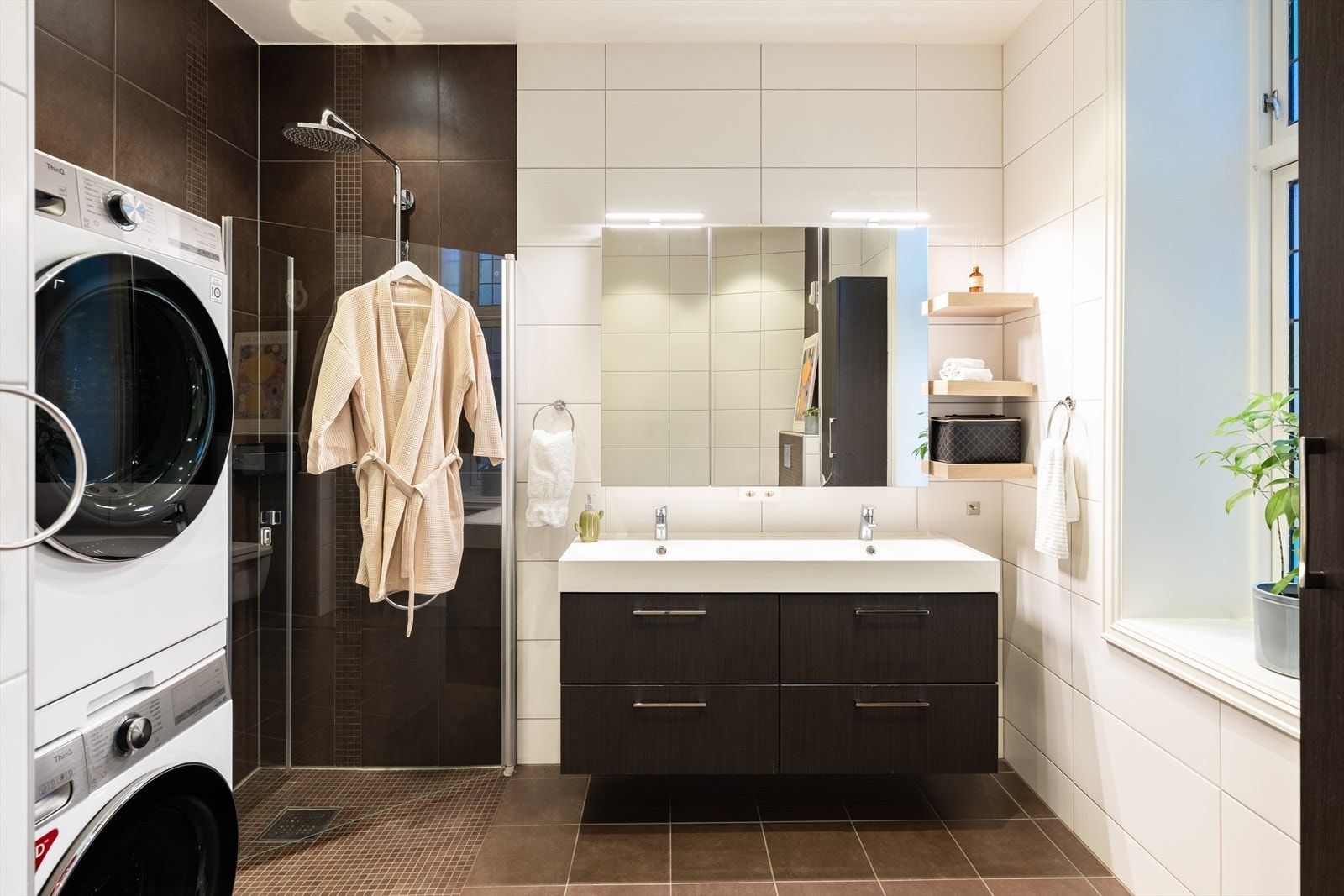 Badet ble totalrenovert av fagfolk i 2014. Galleribilde