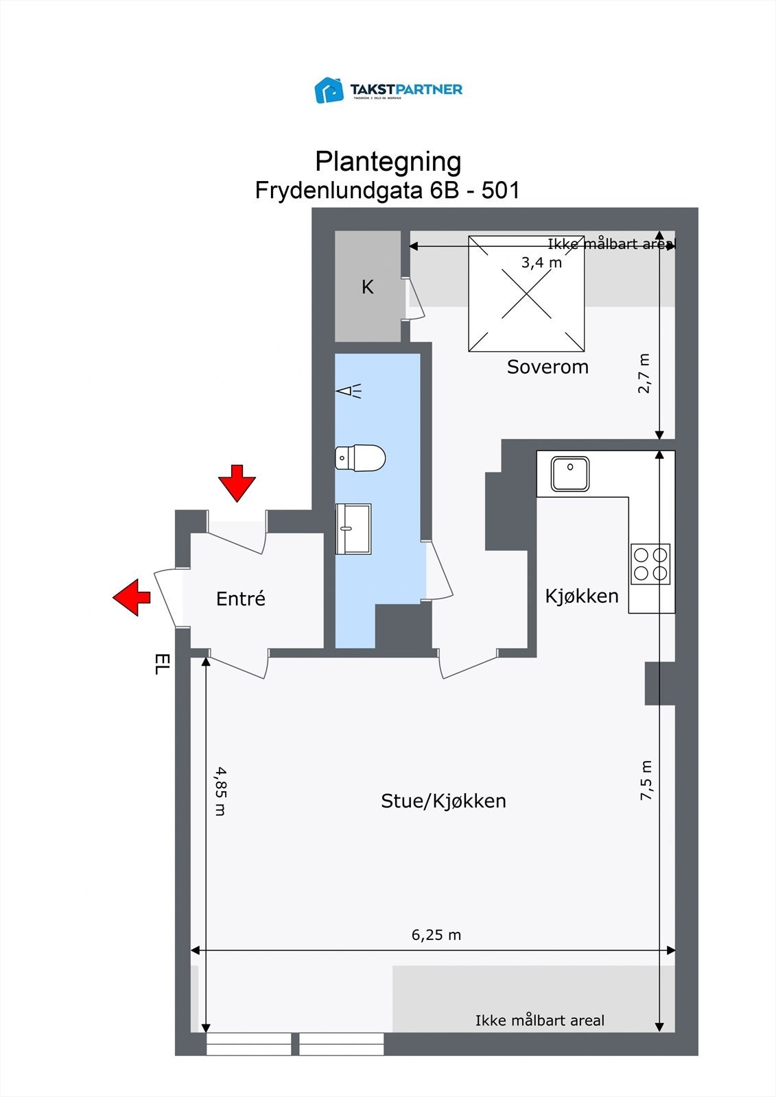 Plantegning. Galleribilde