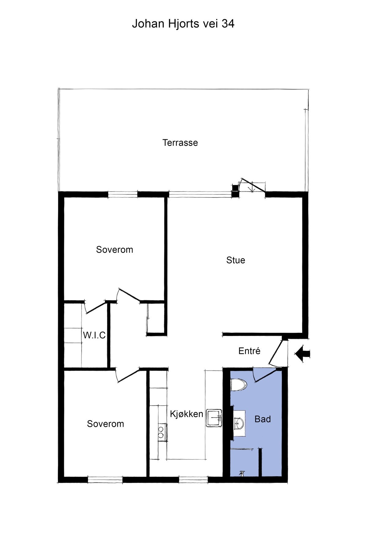 Plantegning. Galleribilde