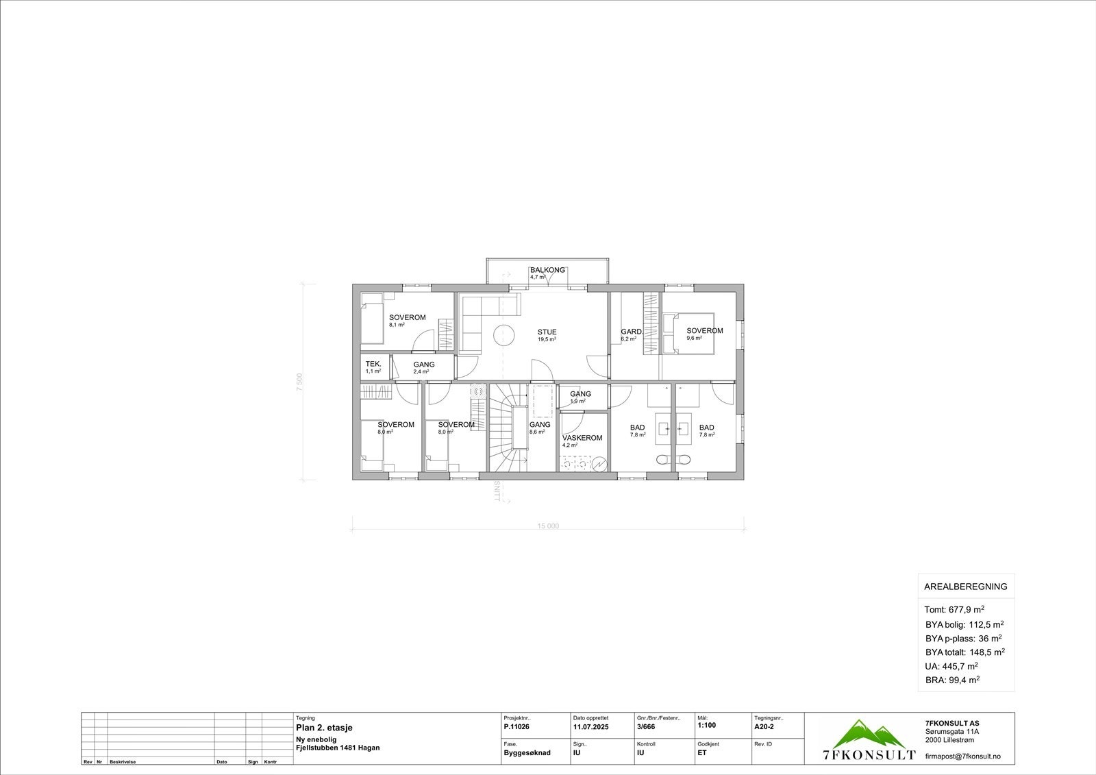 I andre etasje finner man boligens fire soverom, inkludert hovedsoverommet som har en-suite løsning med eget bad og egen stue som fint kan benyttes som ungdomsavdeling. Galleribilde