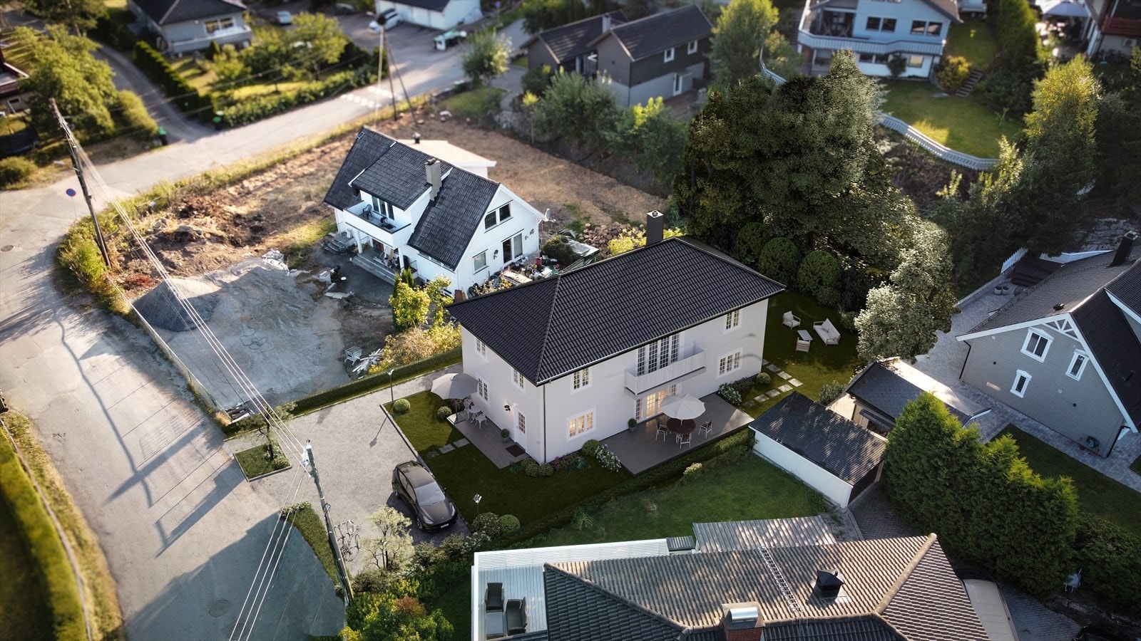 Velkommen til Fjellstubben, her er det planlagt bygging en stor herskapelig enebolig hvor man vil ha god plass til storfamilien. Galleribilde