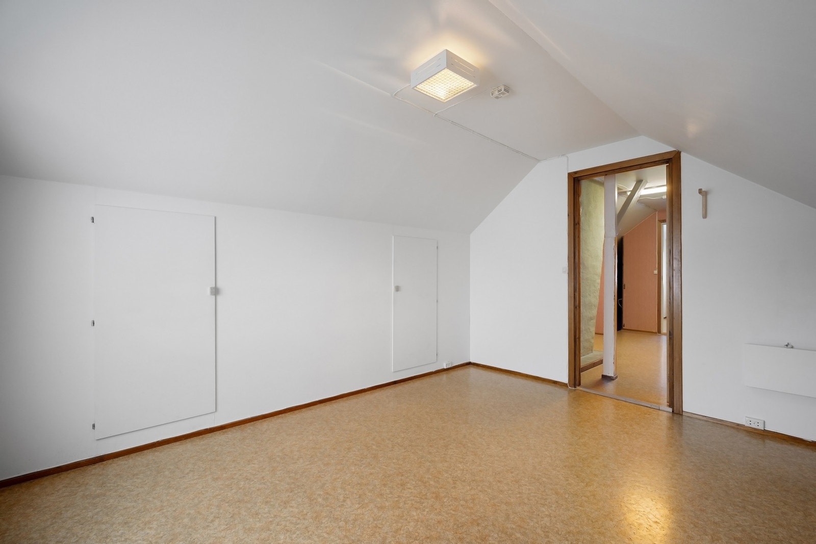 Soverom på loft Galleribilde