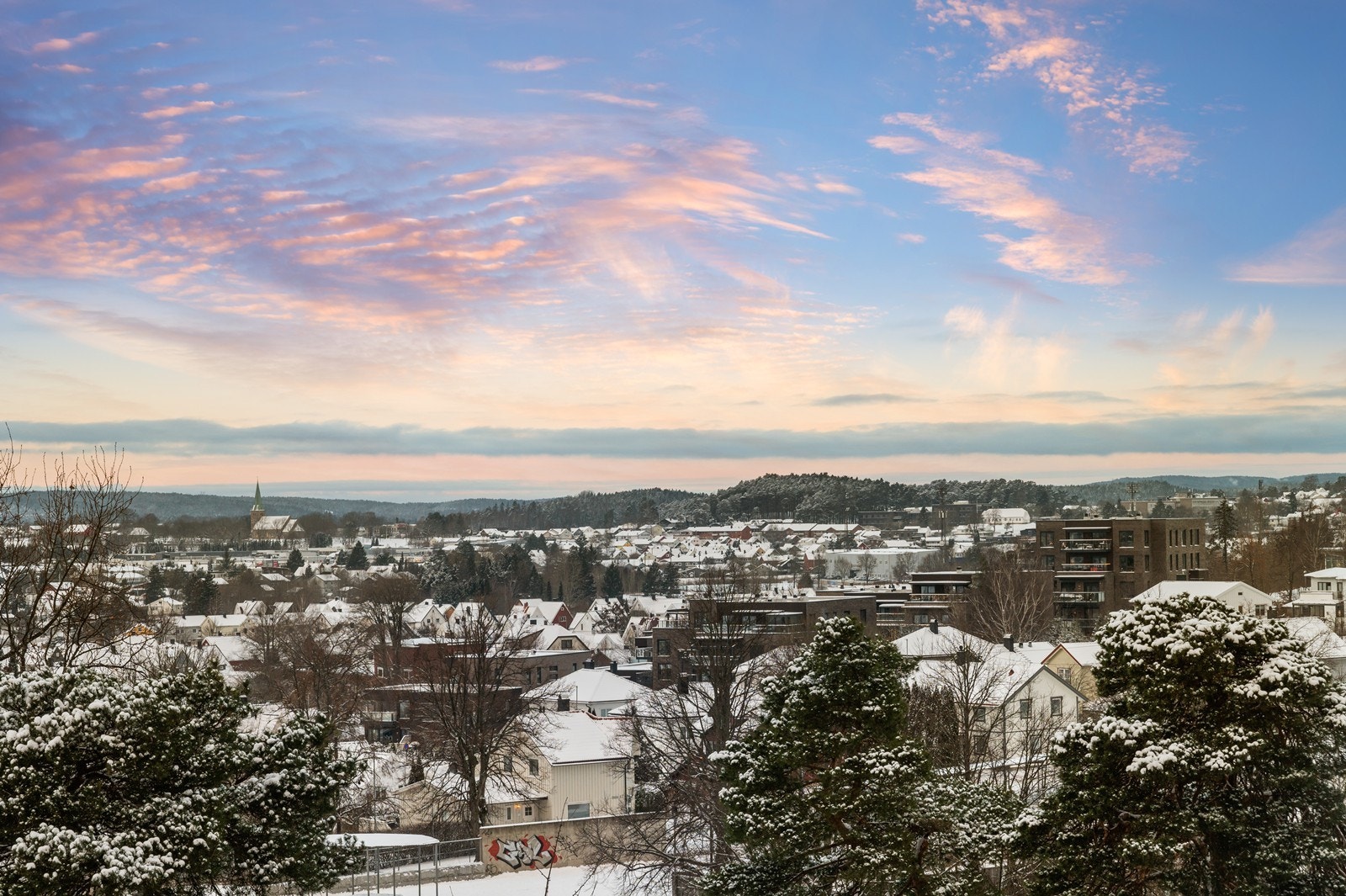 Her bor man sentrumsnært og rolig, med alt byen har å by på, innenfor en spasertur Galleribilde