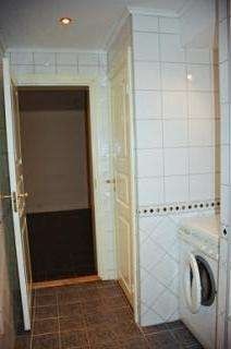 Bad m/vaskemaskin Galleribilde