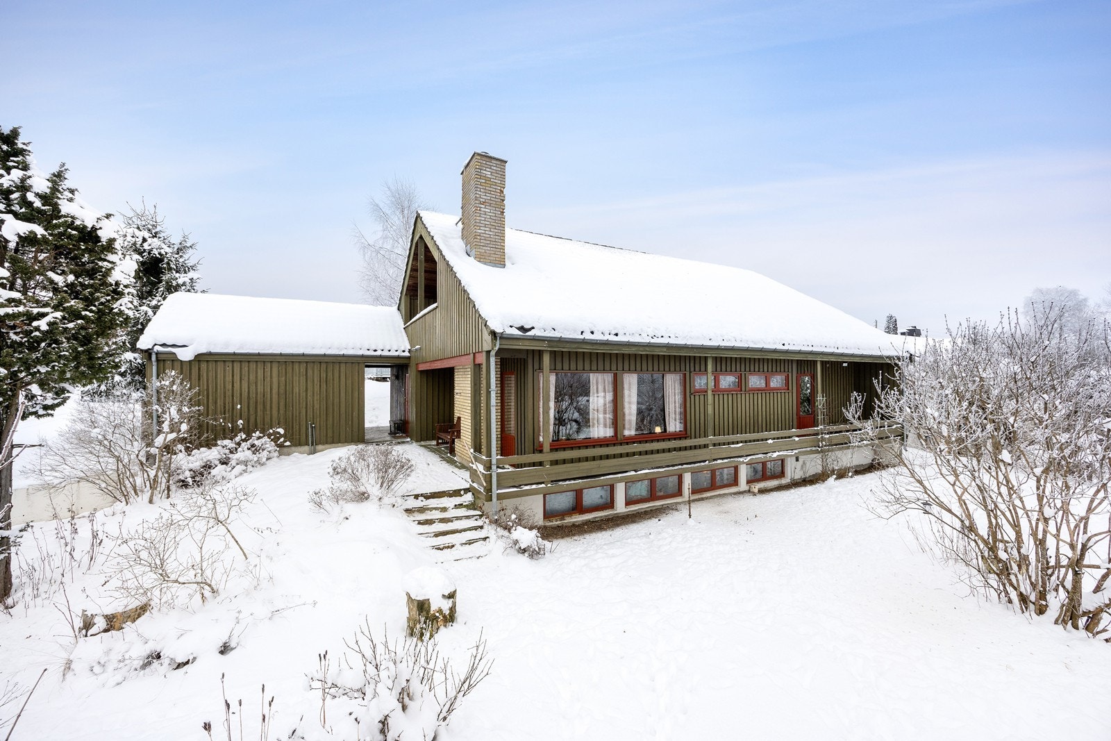 Det er også etablert rikelig med fine uteplasser slik at godværsdagene kan nytes. Galleribilde