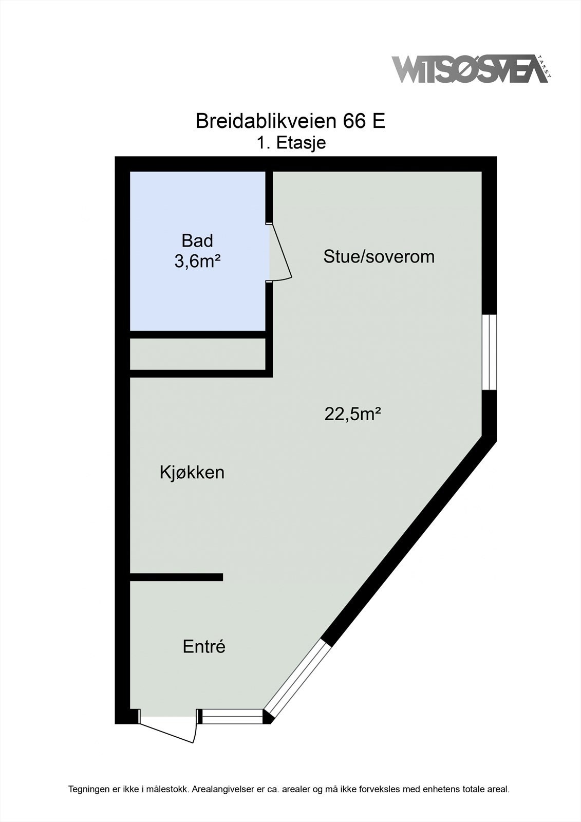 Planskisse Galleribilde