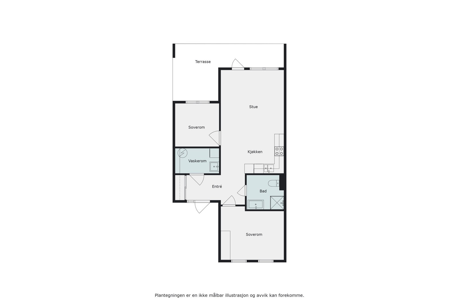 Plantegning Galleribilde