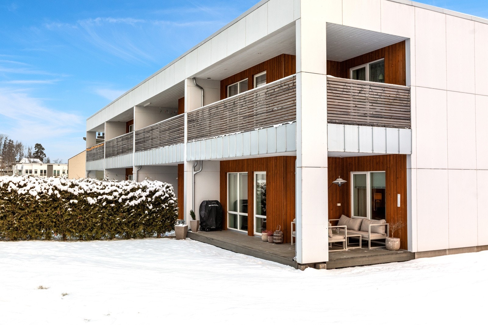 Fin terrasse Galleribilde