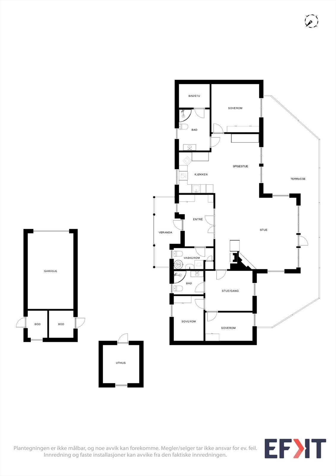 Plantegning. Galleribilde