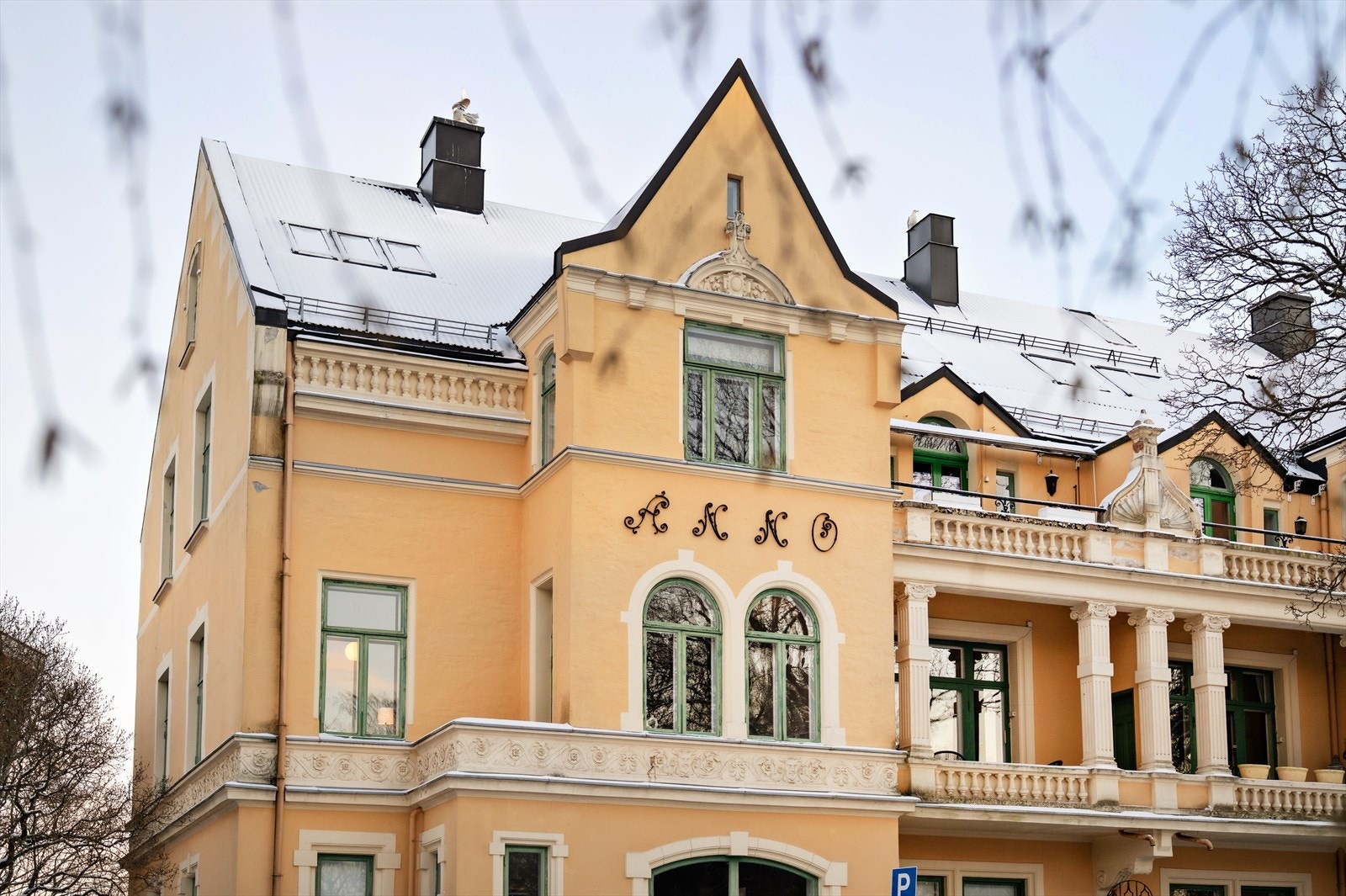 En av de flotteste gårdene i Oslo Galleribilde