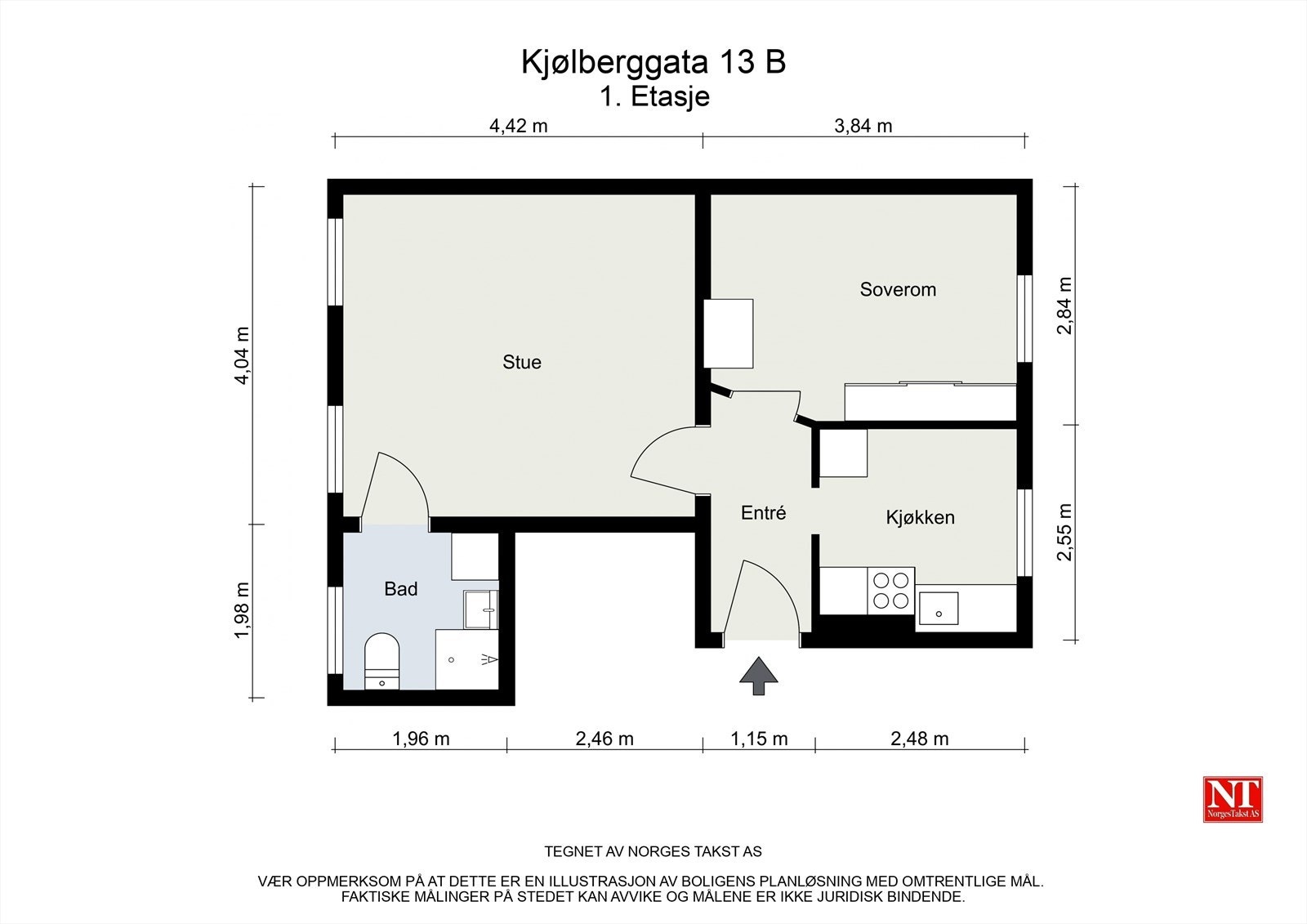 Plantegning Galleribilde