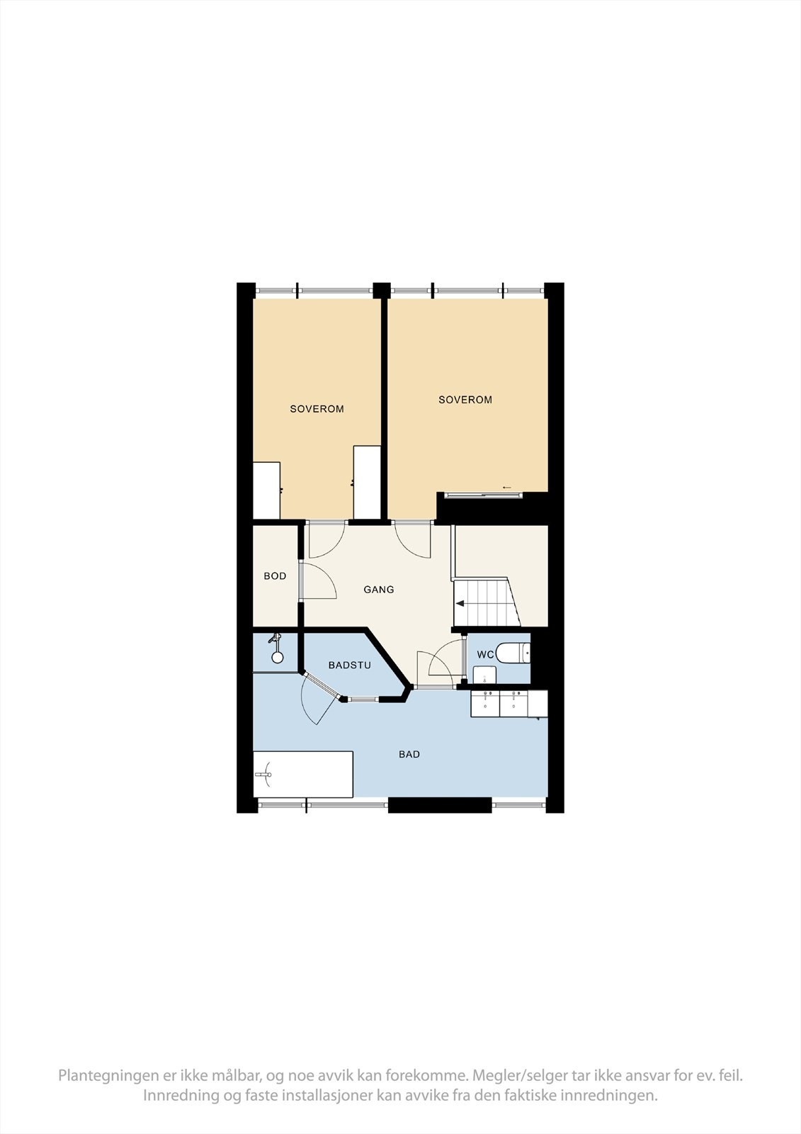 Planskisse 2. etasje Galleribilde