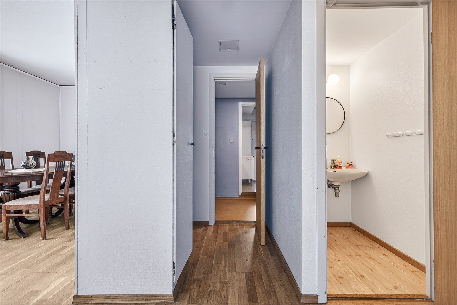 Leiligheten har opprinnelig planløsning fra byggeår. Galleribilde