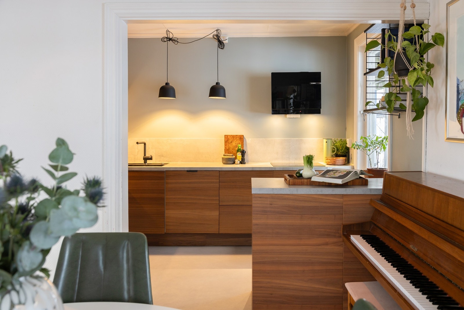 Kjøkkenet har et areal på 8,5m². Galleribilde