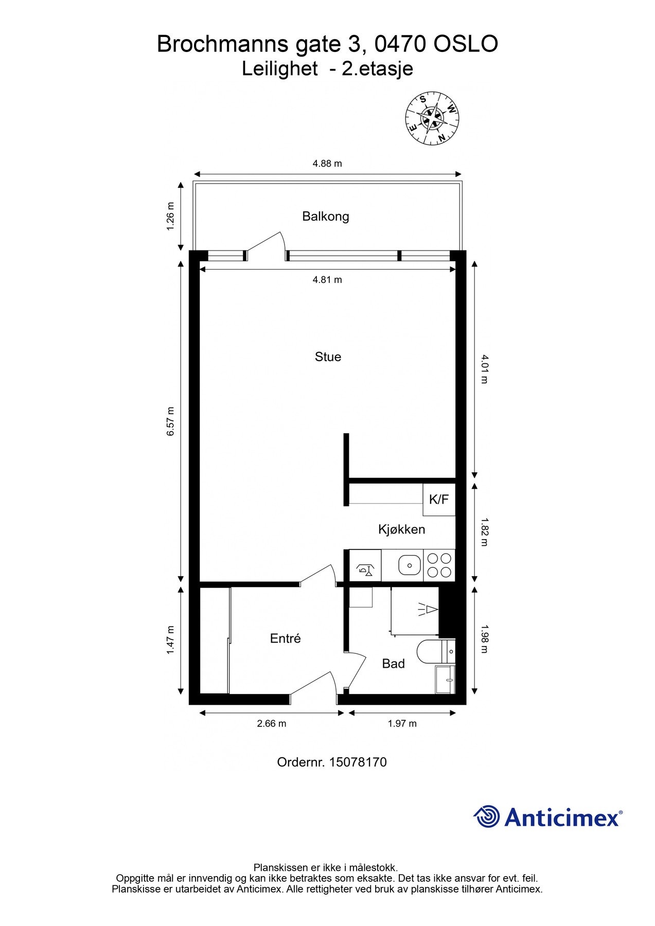Planskisse. Galleribilde
