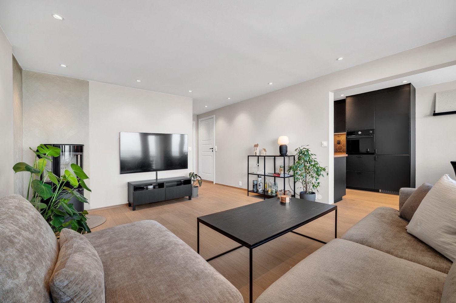 Romslig planløsning. Galleribilde