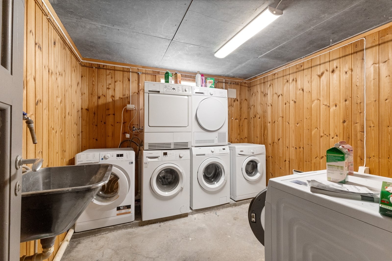 Felles vaskekjeller kan brukes om ønskelig. Galleribilde